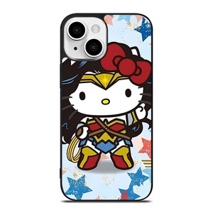 HELLO KITTY WONDER WOMAN KITTY iPhone 13 Mini Case Cover