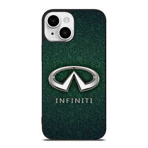 INFINITI CAR LOGO GREEN PATTERN iPhone 13 Mini Case Cover