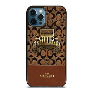 COACH NEW YORK JEEP iPhone 12 Pro Max Case Cover