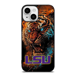 LSU TIGERS ICON LOUISIANA STATE UNIVERSITY LOGO iPhone 13 Mini Case Cover