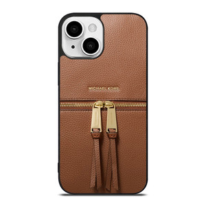MICHAEL KORS MK LOGO BACKPACK BAG BROWN iPhone 13 Mini Case Cover