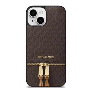 MICHAEL KORS MK LOGO BACKPACK BROWN BAG iPhone 13 Mini Case Cover