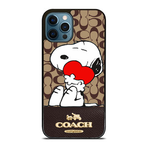 COACH NEW YORK SNOOPY iPhone 12 Pro Max Case Cover