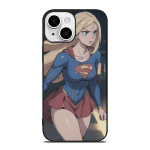 SUPER GIRL CARTOON MANGA ANIME iPhone 13 Mini Case Cover