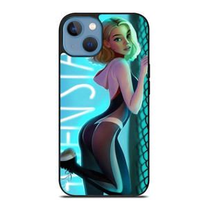 BEAUTIFUL SPIDER GWEN STACY SPIDER WOMEN VERSE iPhone 13 Case Cover