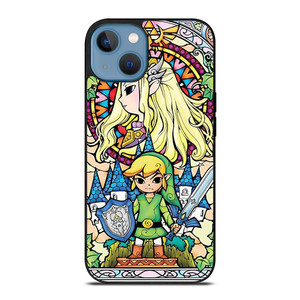 GAMES LEGEND OF ZELDA GLASS ART iPhone 13 Case Cover GAMES LEGEND OF ZELDA GLASS ART iPhone 13 Case Cover