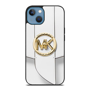 MICHAEL KORS LOGO MK WHITE HAND BAG EMBLEM iPhone 13 Case Cover