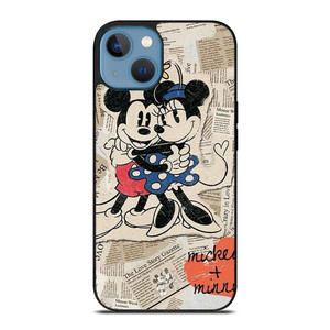 MICKEY MINNIE MOUSE RETRO DISNEY iPhone 13 Case Cover