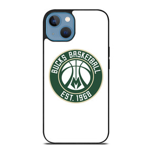 MILWAUKEE BUCKS LOGO BASKETBALL 1968 iPhone 13 Case Cover