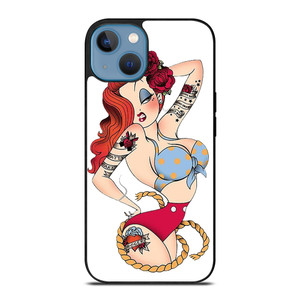 SAILOR JERRY TATTOO JESSICA RABBIT iPhone 13 Case Cover