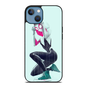 SPIDER VERSE SPIDER GWEN SPIDER WOMAN iPhone 13 Case Cover SPIDER VERSE SPIDER GWEN SPIDER WOMAN iPhone 13 Case Cover