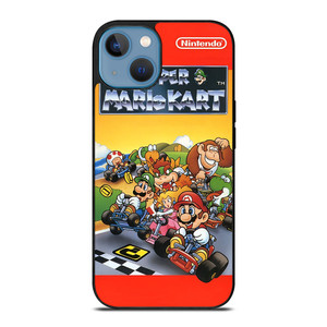 SUPER MARIO KART BROSS GAMES NINTENDO POSTER iPhone 13 Case Cover