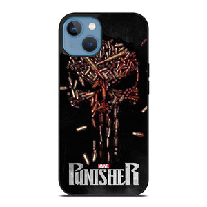 THE PUNISHER SKULL BULLET LOGO FRANK CASTLE MARVEL iPhone 13 Case Cover