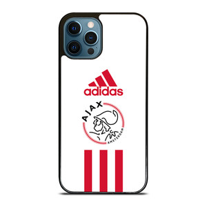 AJAX AMSTERDAM FC ADIDAS STRIPES iPhone 12 Pro Max Case Cover