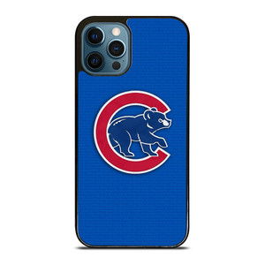 CHICAGO CUBS BASEBALL TEAM ICON LOGO iPhone 12 Pro Max Case Cover