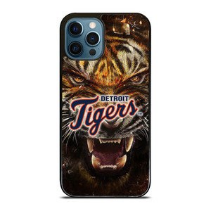 DETORIT TIGERS CLUB ICON BASEBALL TEAM MLB LOGO iPhone 12 Pro Max Case Cover