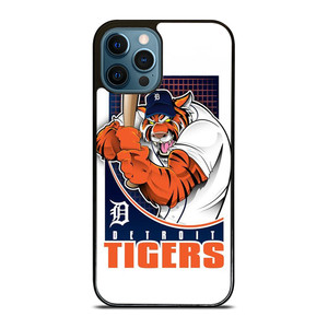 DETORIT TIGERS CLUB LOGO BASEBALL TEAM MLB ICON iPhone 12 Pro Max Case Cover