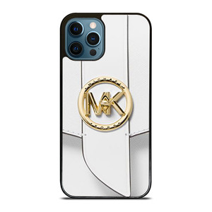 MICHAEL KORS LOGO MK WHITE HAND BAG EMBLEM iPhone 12 Pro Max Case Cover