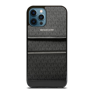 MICHAEL KORS MK LOGO BACKPACK BLACK BAG iPhone 12 Pro Max Case Cover