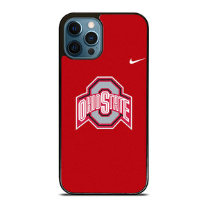 OHIO STATE LOGO FOOTBALL NIKE ICON iPhone 12 Pro Max Case Cover