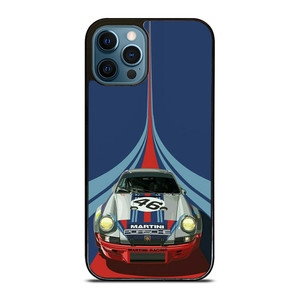 PORSCHE MARTINI RACING CAR LOGO 46 iPhone 12 Pro Max Case Cover