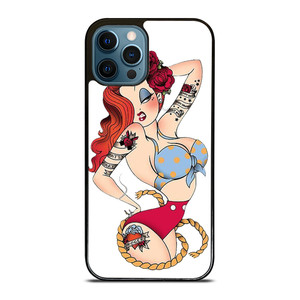 SAILOR JERRY TATTOO JESSICA RABBIT iPhone 12 Pro Max Case Cover