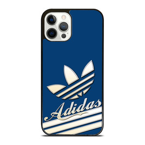 ADIDAS LOGO BLUE RETRO iPhone 12 Pro Case Cover