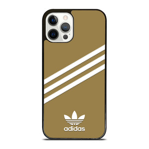ADIDAS ORIGINALS STRIPES BEIGE iPhone 12 Pro Case Cover