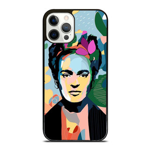 FRIDA KAHLO COLORFUL ART iPhone 12 Pro Case Cover