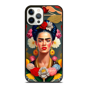 FRIDA KAHLO PAINTING FACE iPhone 12 Pro Case Cover