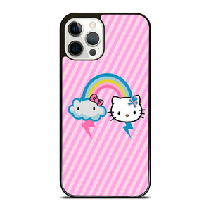 HELLO KITTY CLOUD RAINBOW iPhone 12 Pro Case Cover
