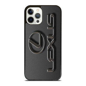 LEXUS CAR LOGO CARBON iPhone 12 Pro Case Cover