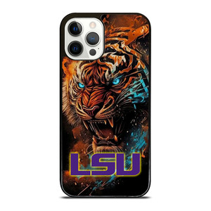 LSU TIGERS ICON LOUISIANA STATE UNIVERSITY LOGO iPhone 12 Pro Case Cover