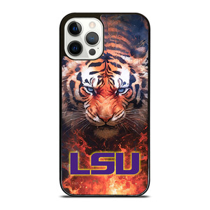 LSU TIGERS LOGO LOUISIANA STATE UNIVERSITY ICON iPhone 12 Pro Case Cover