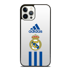 REAL MADRID CF ADIDAS STRIPES iPhone 12 Pro Case Cover