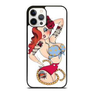 SAILOR JERRY TATTOO JESSICA RABBIT iPhone 12 Pro Case Cover SAILOR JERRY TATTOO JESSICA RABBIT iPhone 12 Pro Case Cover
