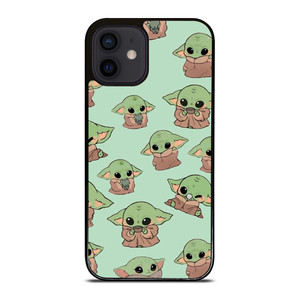 BABY YODA STAR WARS CARTOON iPhone 12 Mini Case Cover