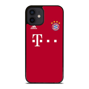 BAYERN MUNCHEN JERSEY LOGO MUNICH FOOTBALL iPhone 12 Mini Case Cover BAYERN MUNCHEN JERSEY LOGO MUNICH FOOTBALL iPhone 12 Mini Case Cover