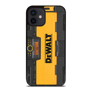 DEWALT TOOL LOGO ICON BLUETOOTH RADIO iPhone 12 Mini Case Cover DEWALT TOOL LOGO ICON BLUETOOTH RADIO iPhone 12 Mini Case Cover