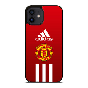MANCHESTER UNITED FC ADIDAS STRIPES iPhone 12 Mini Case Cover