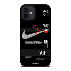 NIKE AIR JORDAN OFF WHITE SHOE LOGO iPhone 12 Mini Case Cover
