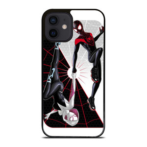 SPIDERMAN MILES MORALES SPIDER GWEN VERSE iPhone 12 Mini Case Cover