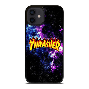 THRASHER LOGO NEBULA iPhone 12 Mini Case Cover