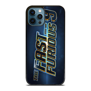 DOM FAST AND FURIOUS 9 LOGO iPhone 12 Pro Max Case Cover