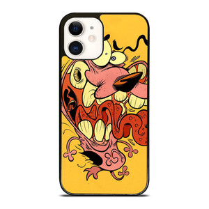 COURAGE THE COWARDY DOG CARTOON iPhone 12 Case Cover