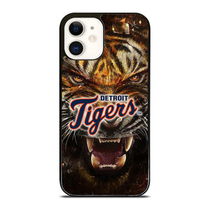 DETORIT TIGERS CLUB ICON BASEBALL TEAM MLB LOGO iPhone 12 Case Cover