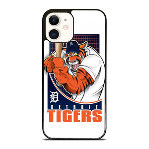 DETORIT TIGERS CLUB LOGO BASEBALL TEAM MLB ICON iPhone 12 Case Cover