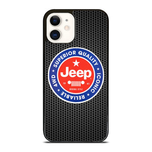 JEEP SUPERIOR QUALITY 4W RELIABLE iPhone 12 Case Cover JEEP SUPERIOR QUALITY 4W RELIABLE iPhone 12 Case Cover