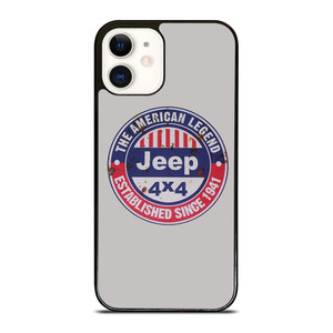 JEEP THE AMERICAN LEGEND 1941 iPhone 12 Case Cover JEEP THE AMERICAN LEGEND 1941 iPhone 12 Case Cover