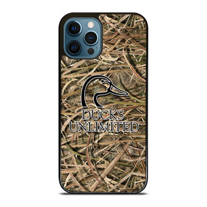 DUCKS UNLIMITED CAMO LOGO iPhone 12 Pro Max Case Cover